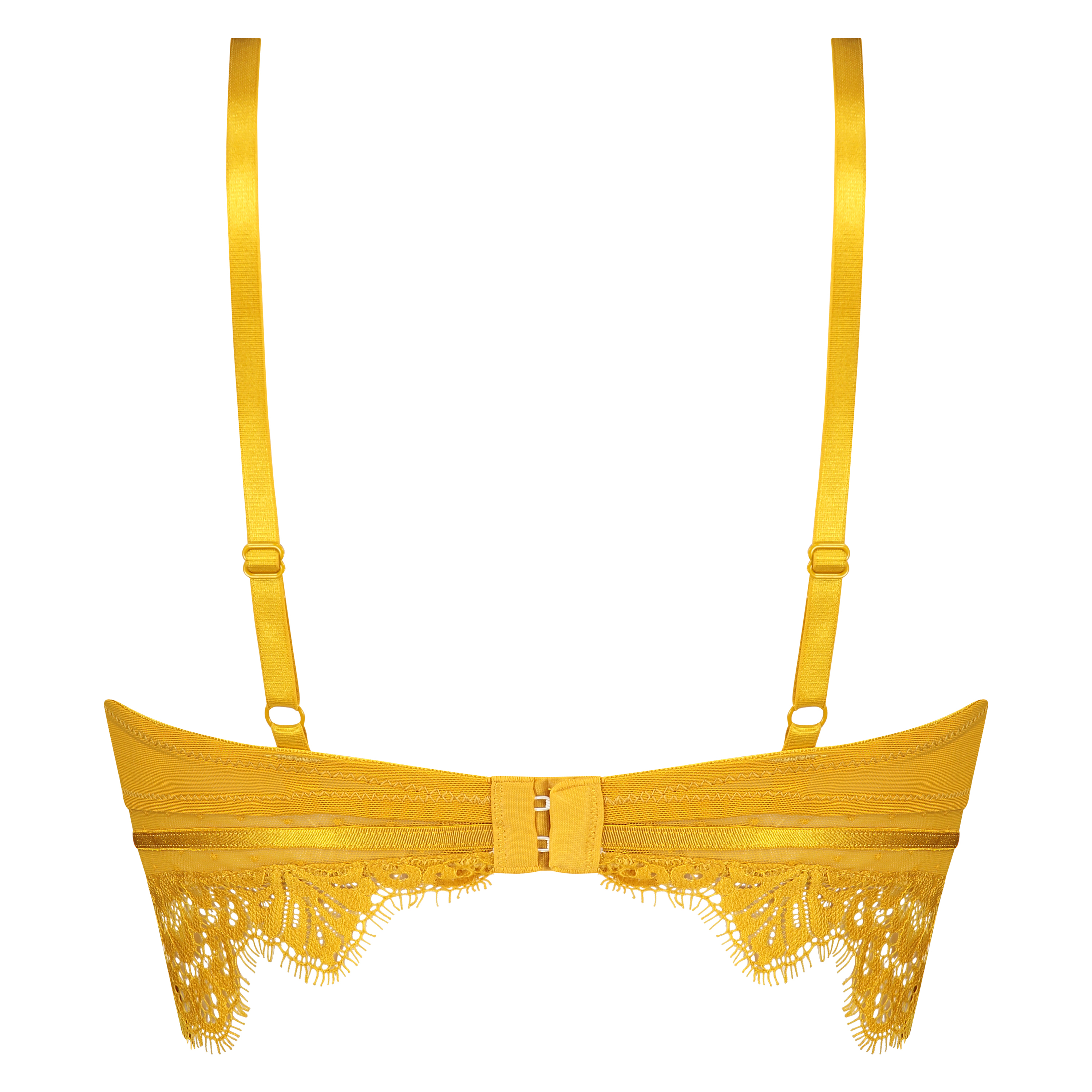 Sujetador longline de aros preformado Marilee, Amarillo, main