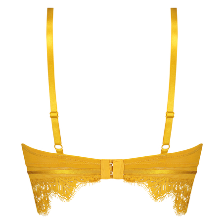 Sujetador longline de aros preformado Marilee, Amarillo