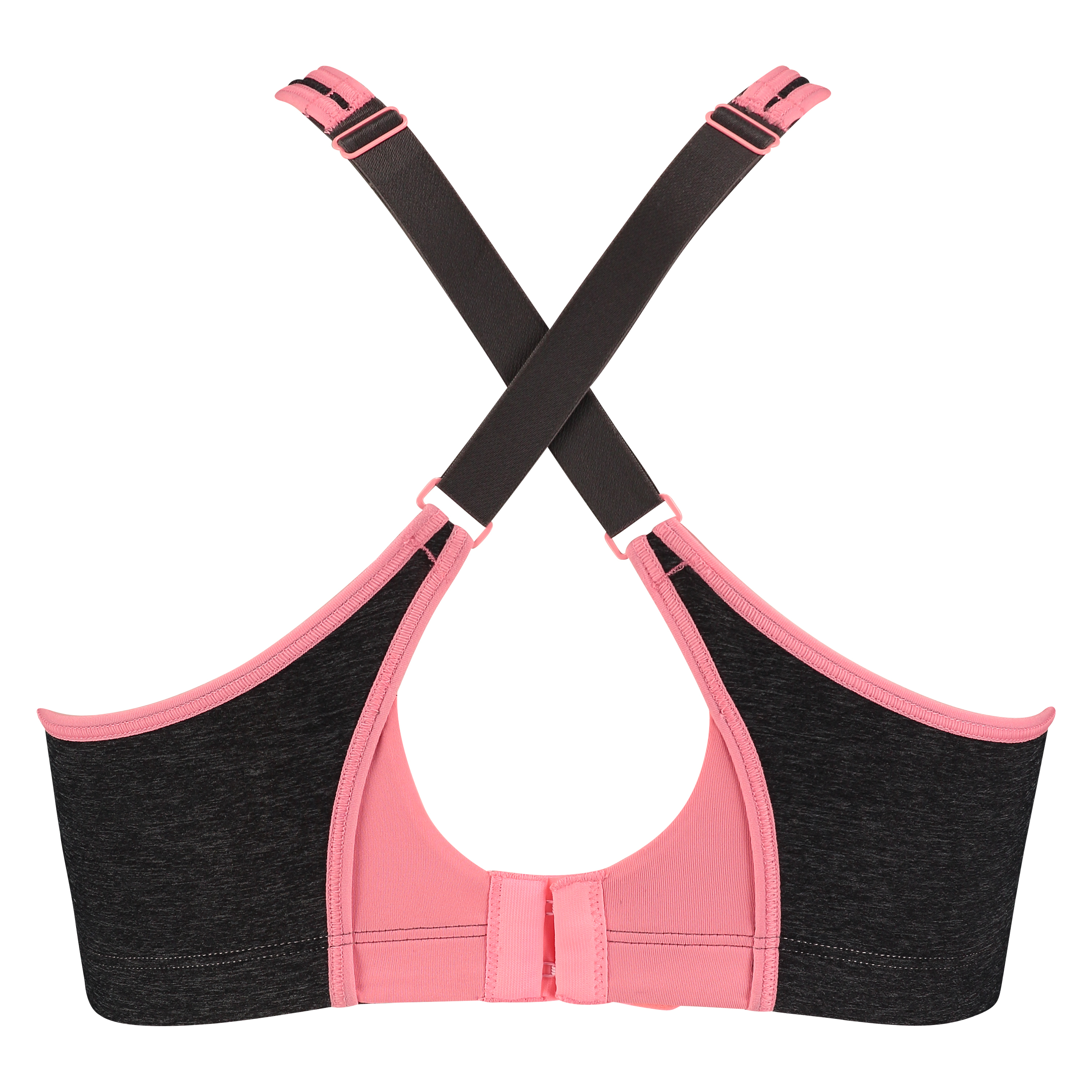 The Athlete sports bra Level 2, Gris, main