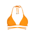 Top de bikini triangular Doha, Naranja