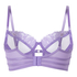 Sujetador longline de aros preformado Nienke, Morado