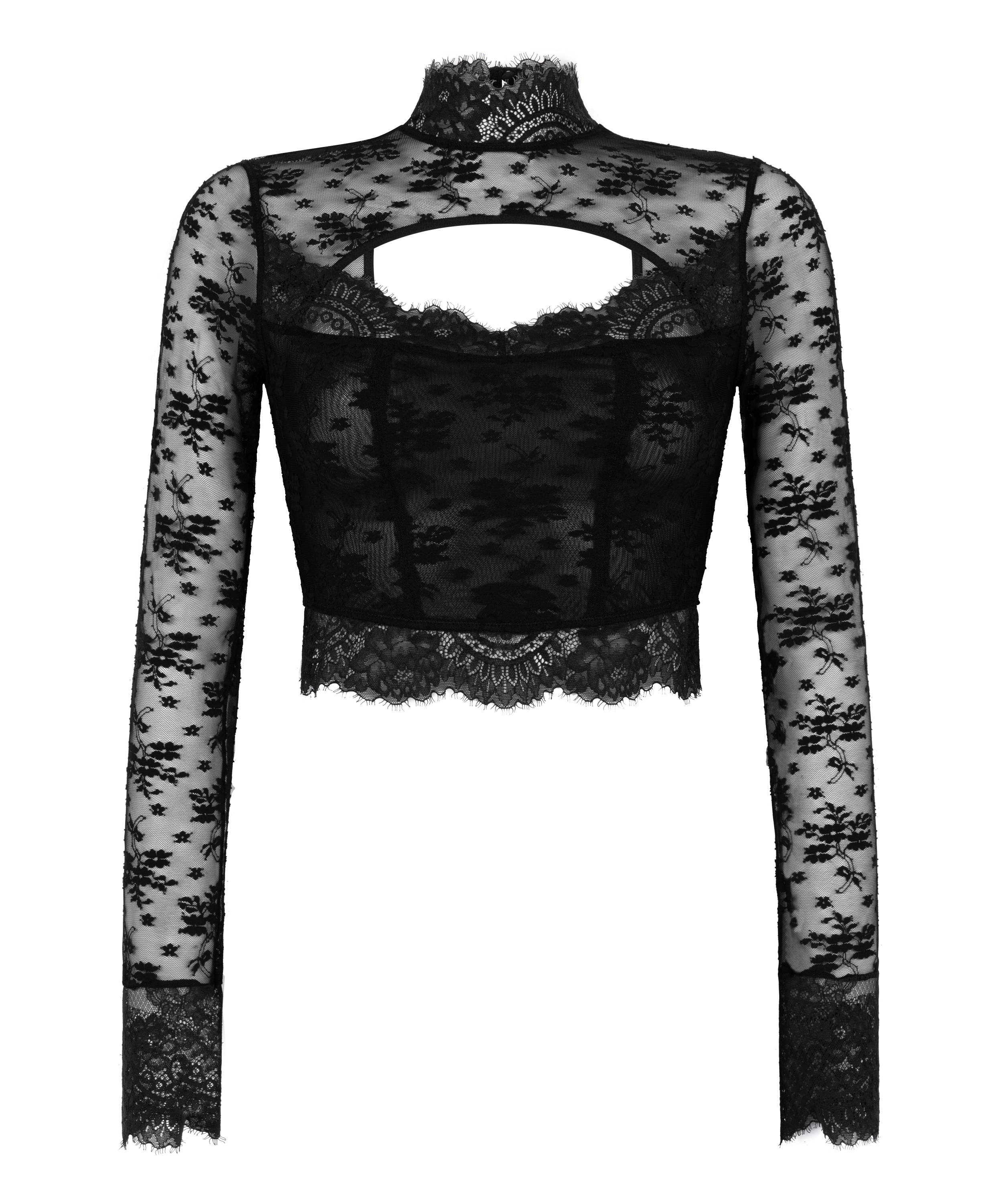 Bralette Lou, Negro, main