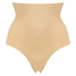 Braguita reafirmante de corte alto, Beige