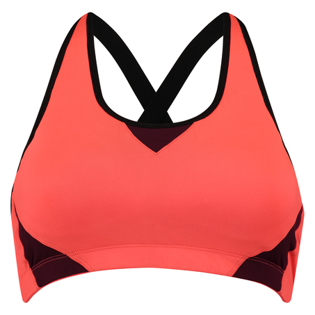 The Athlete sports bra Level 2, Naranja