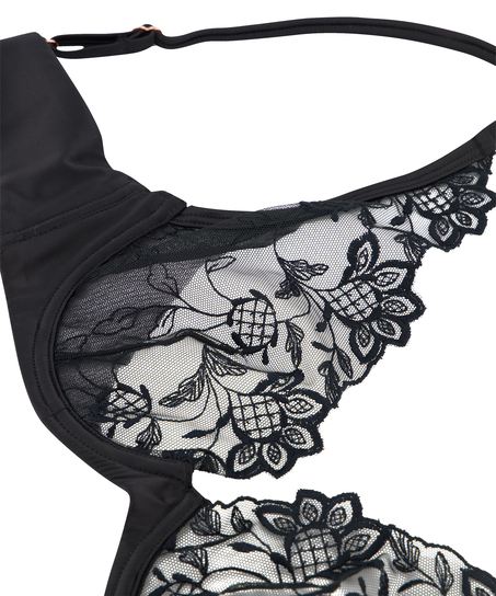 Sujetador de aros no preformado Inga, Negro