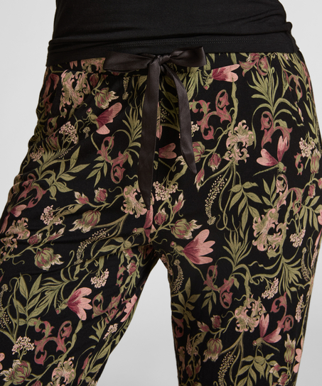 Pantalón de pijama Jersey, Negro