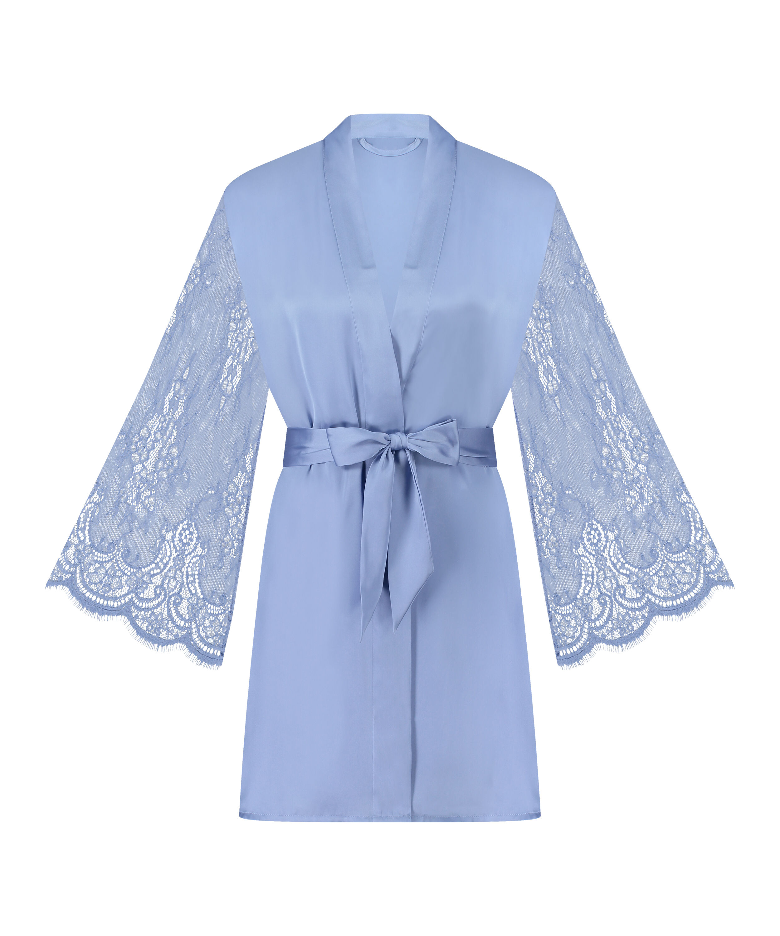 Kimono Satin, Azul