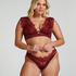 Sujetador con aros y sin relleno Zoe, Rojo