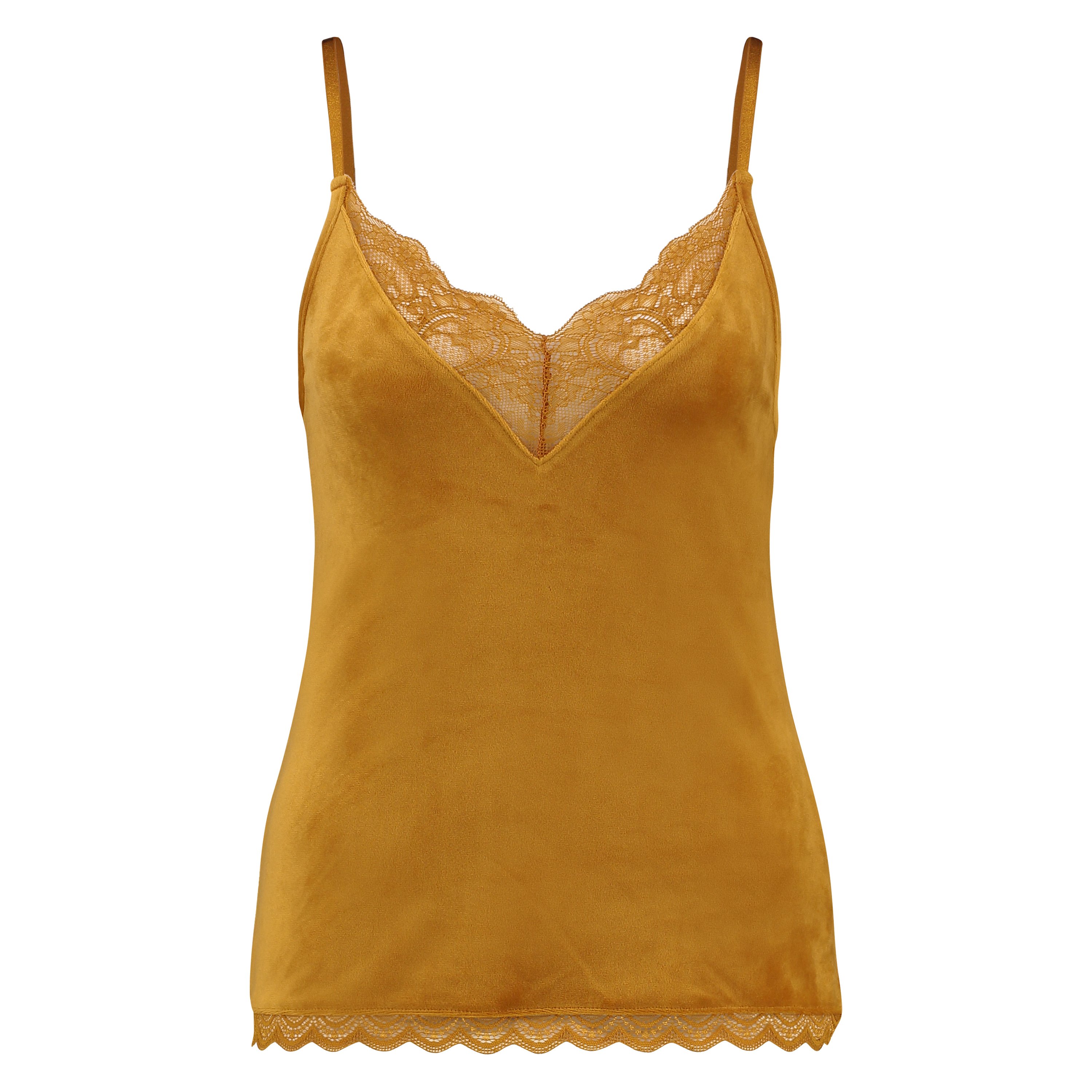 Top Velours Lace, Amarillo, main