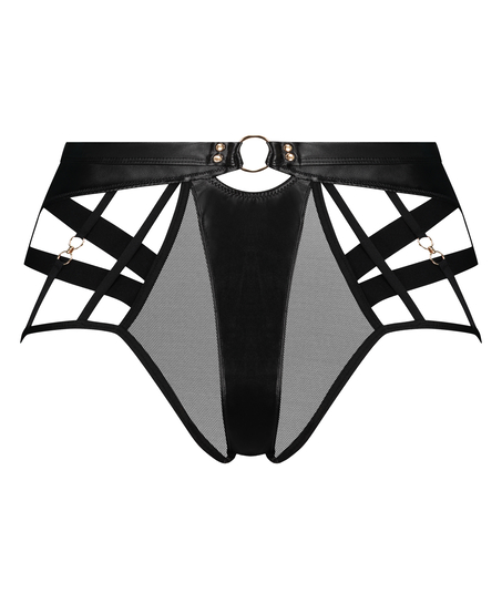 Braguita brasileña de pierna alta Faye, Negro