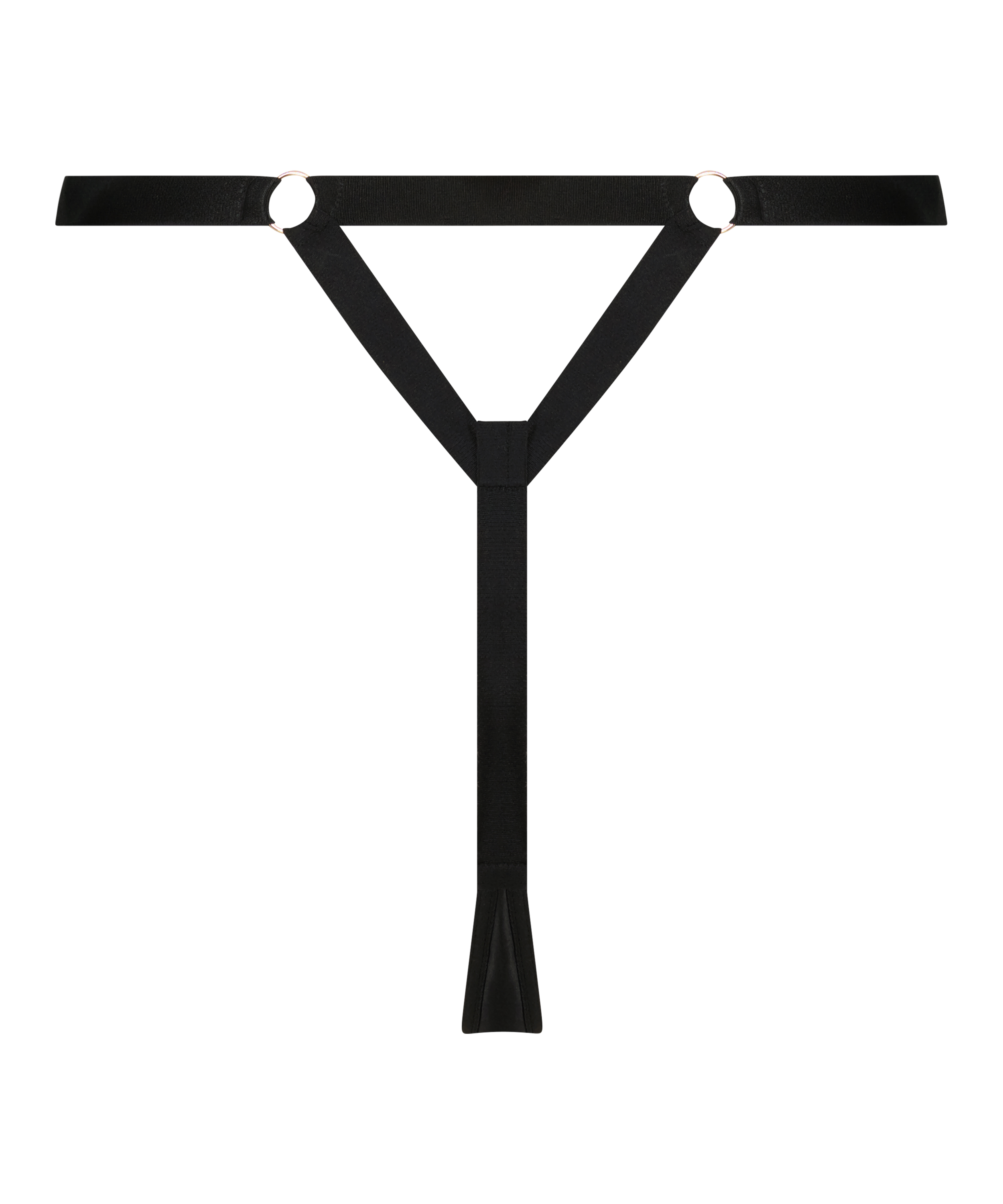 Tanga de tiro alto Tara, Negro, main