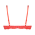 Sujetador de aros sin relleno bh Rose, Rojo
