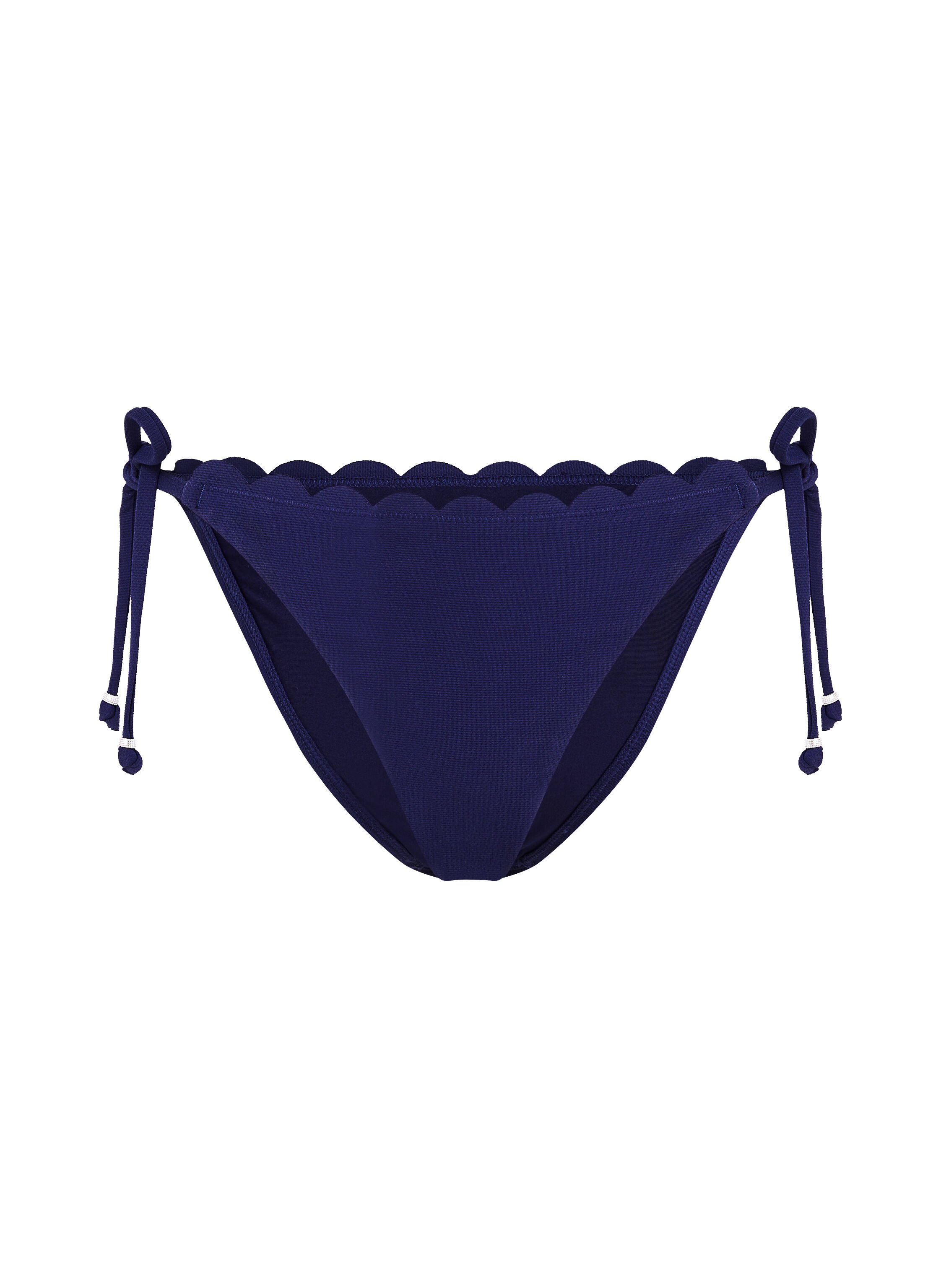 Braguita de bikini Scallop, Azul