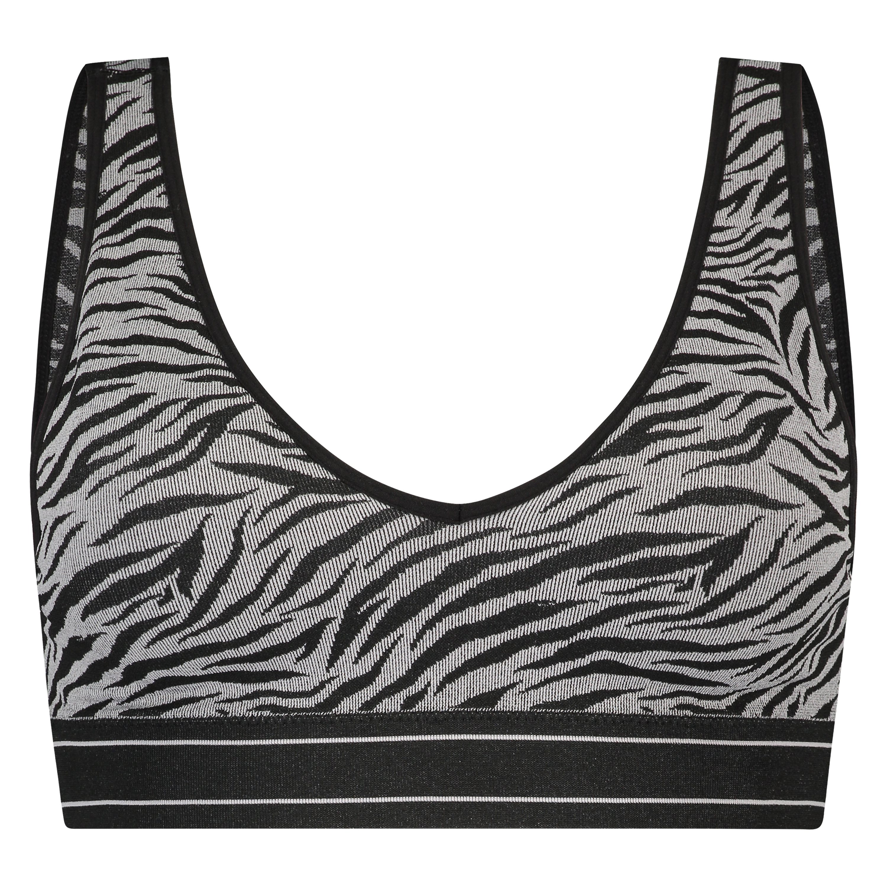 Bralette sin costuras Eliza, Gris, main