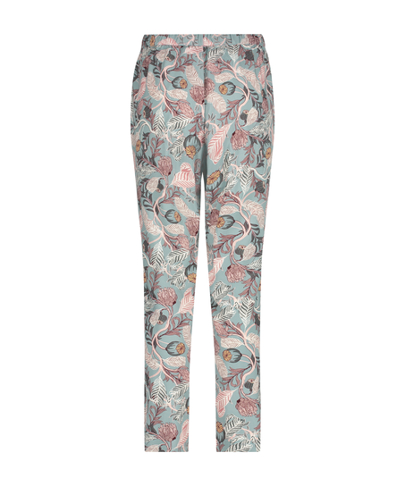 Pantalón de pijama woven tapered, Gris