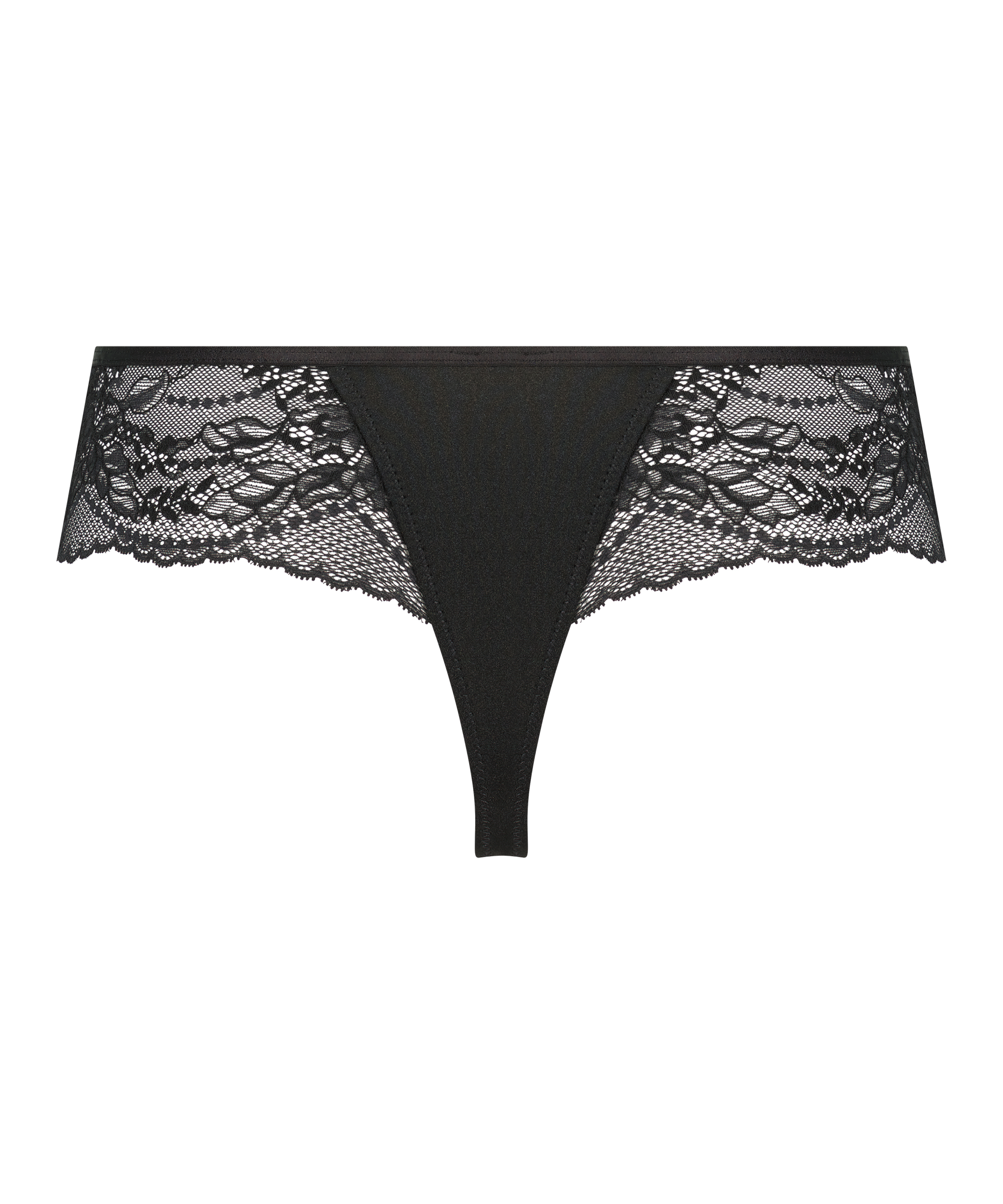 Tanga b&oacute;xer Lia, Negro, main
