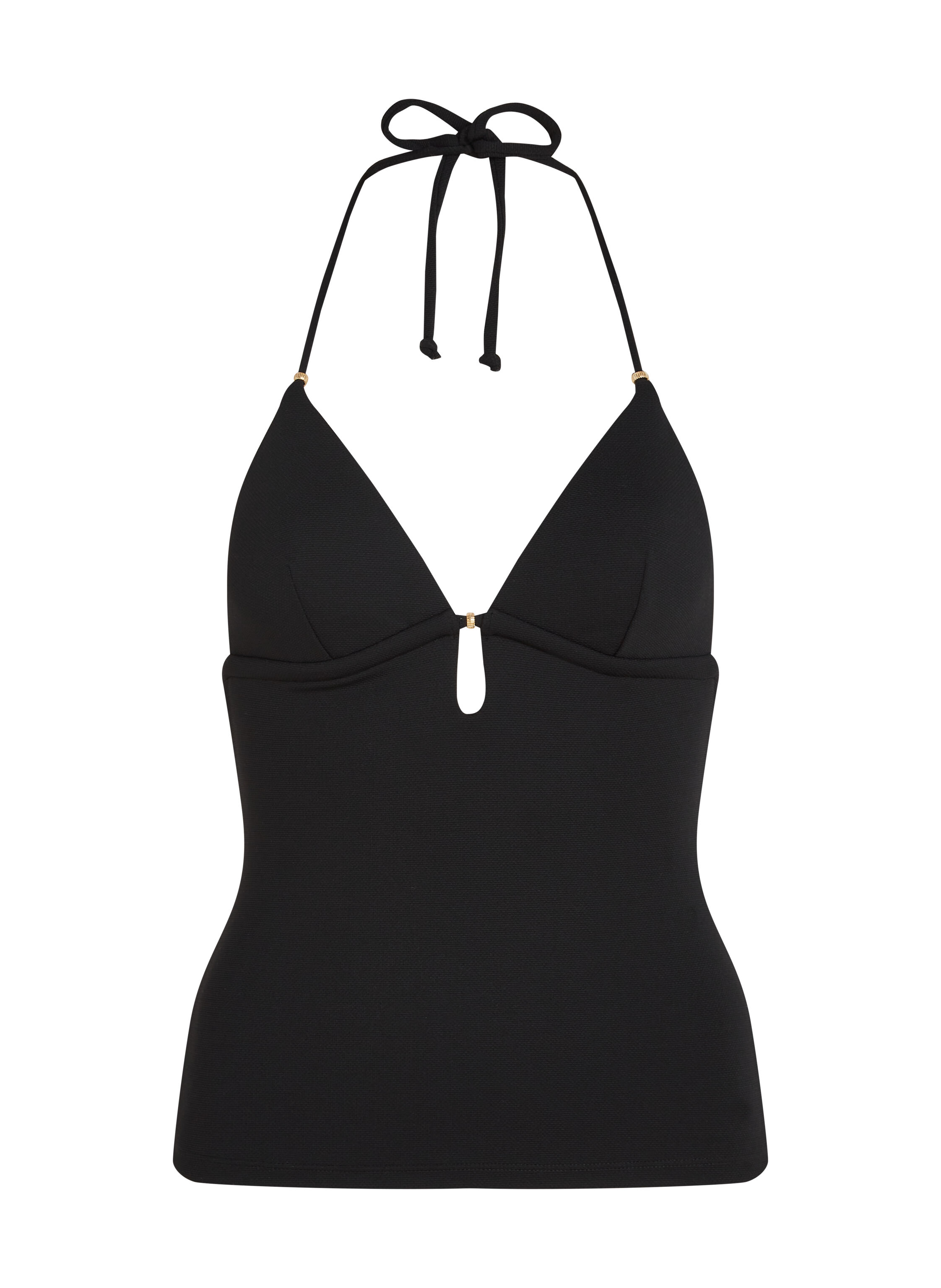 Tankini moldeador Holbox, Negro