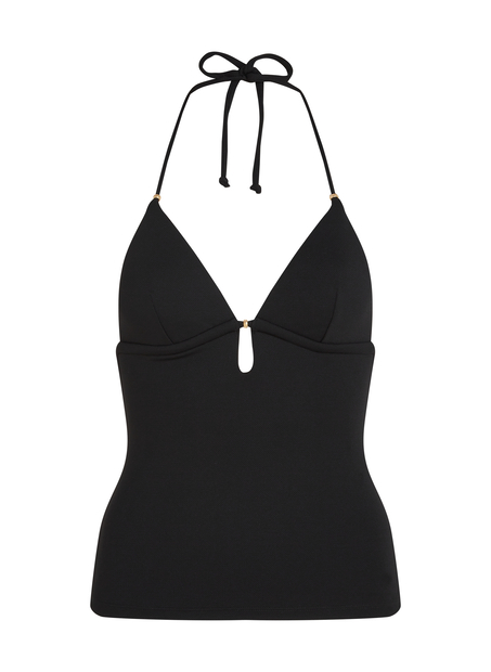 Tankini moldeador Holbox, Negro