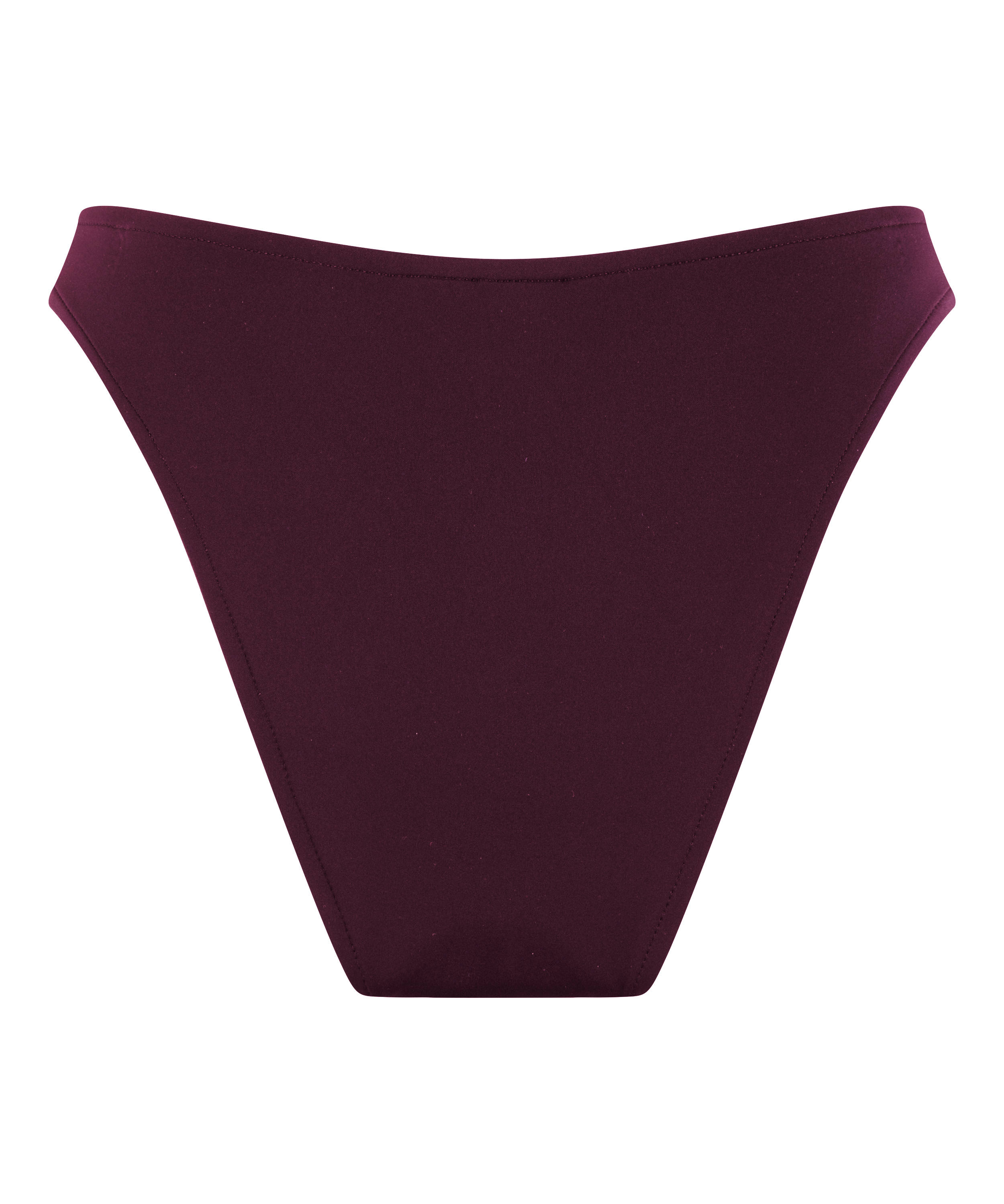 Braguita de bikini de tiro alto de neopreno, Morado, main