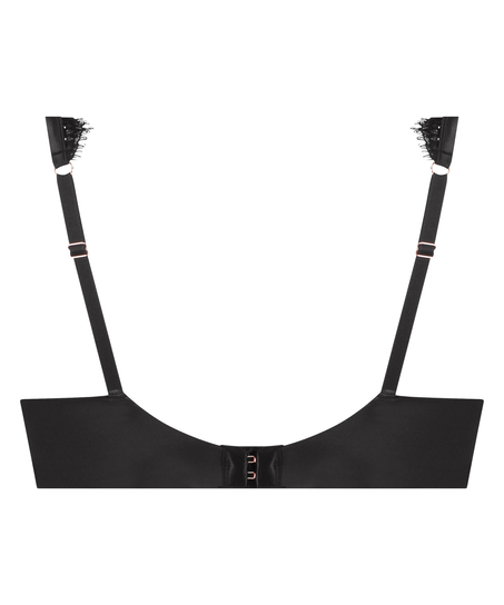Sujetador de aros no preformado Chalice, Negro