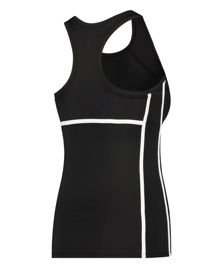 HKMX Top slim fit Ayla, Negro