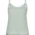 Camiseta top Velours Lace, Verde