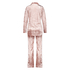 Pijama de terciopelo Boyfriend crushed, Rosa