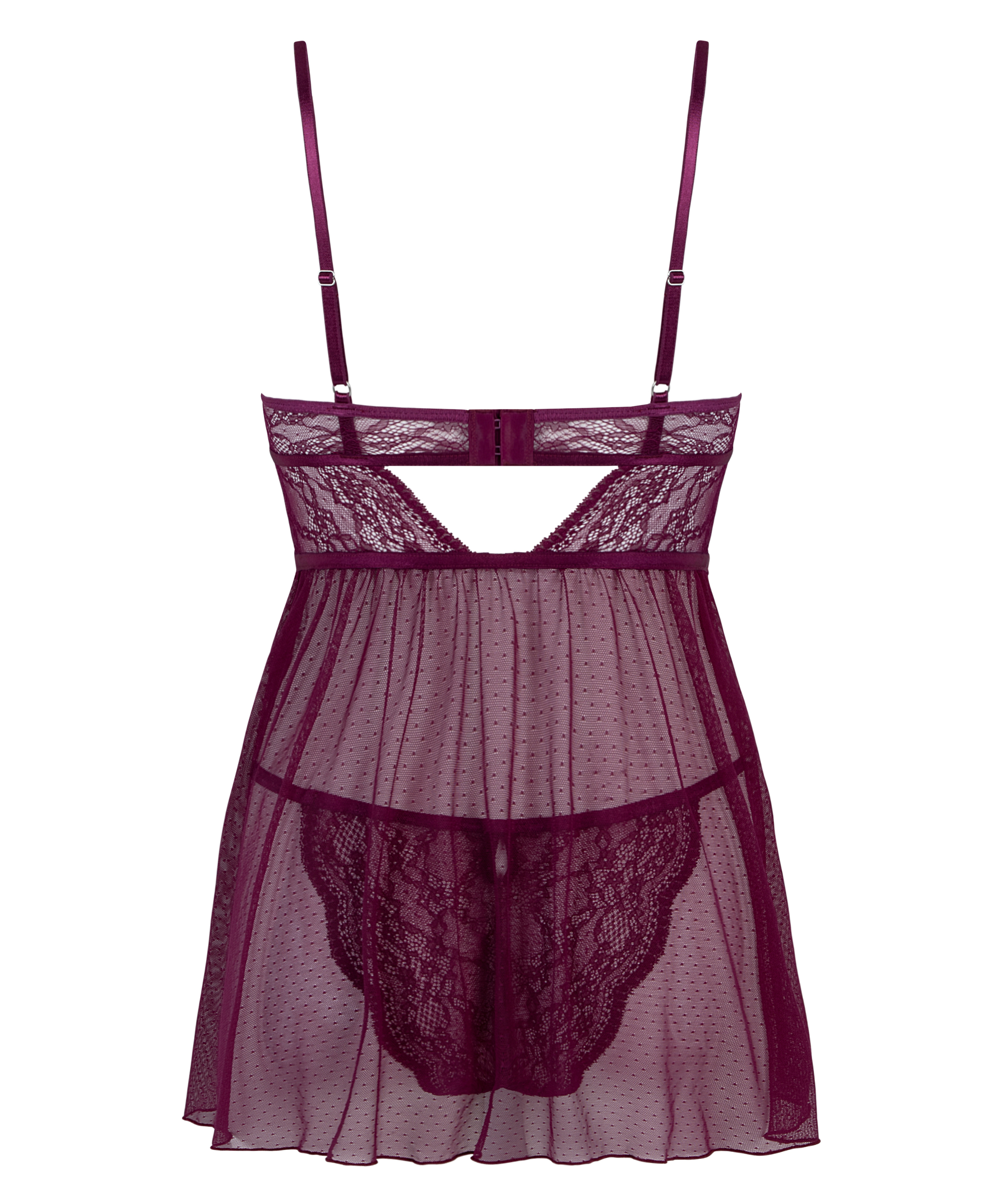 Babydoll Isabelle, Morado, main