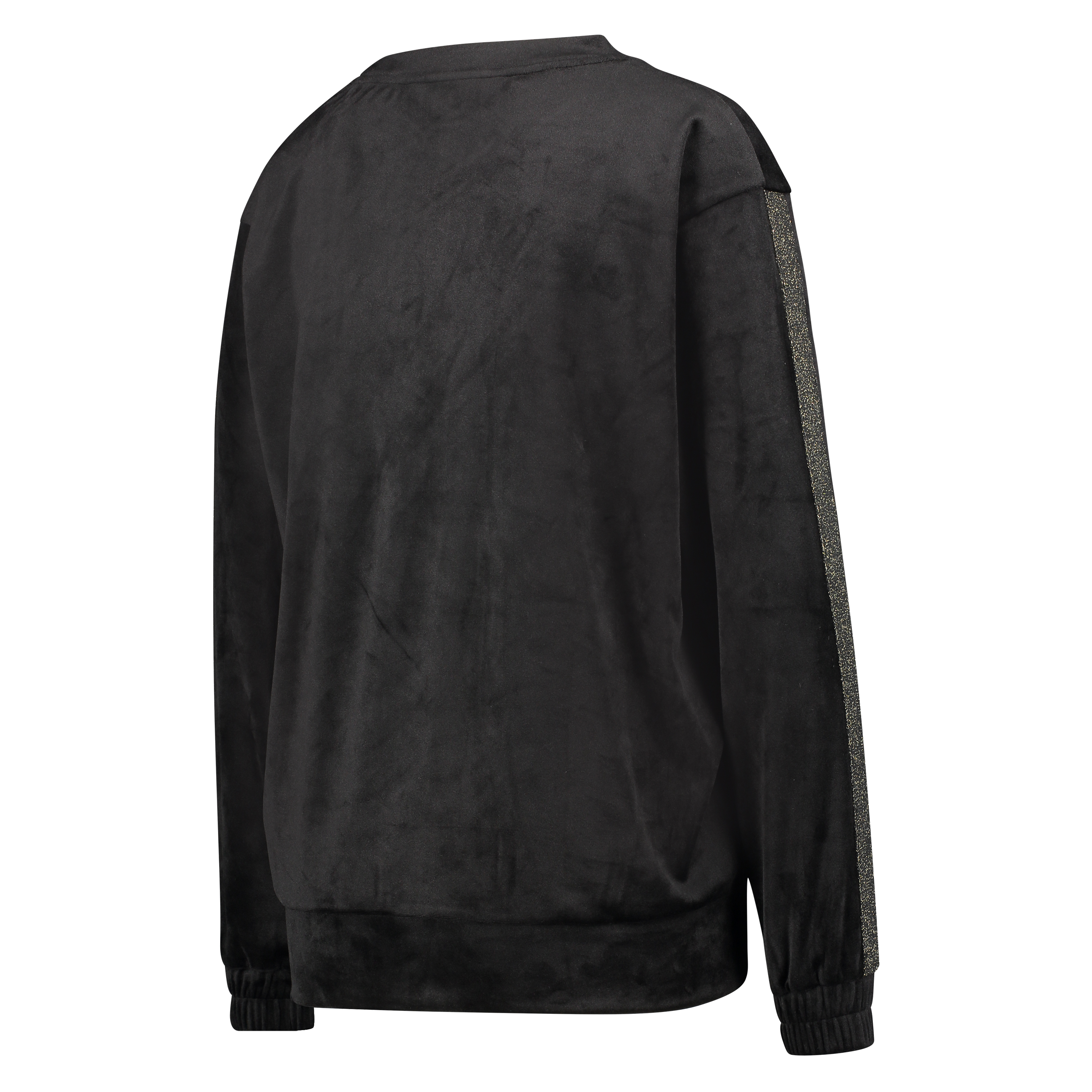 Top de terciopelo Shimmer, Negro, main