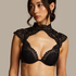 Sujetador con aros y relleno Jamie, Negro
