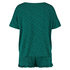 Conjunto de pijama corto, Verde