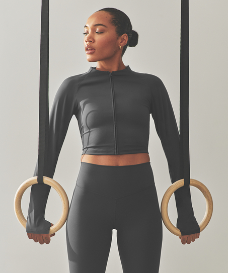 HKMX Chaqueta deportiva, Gris