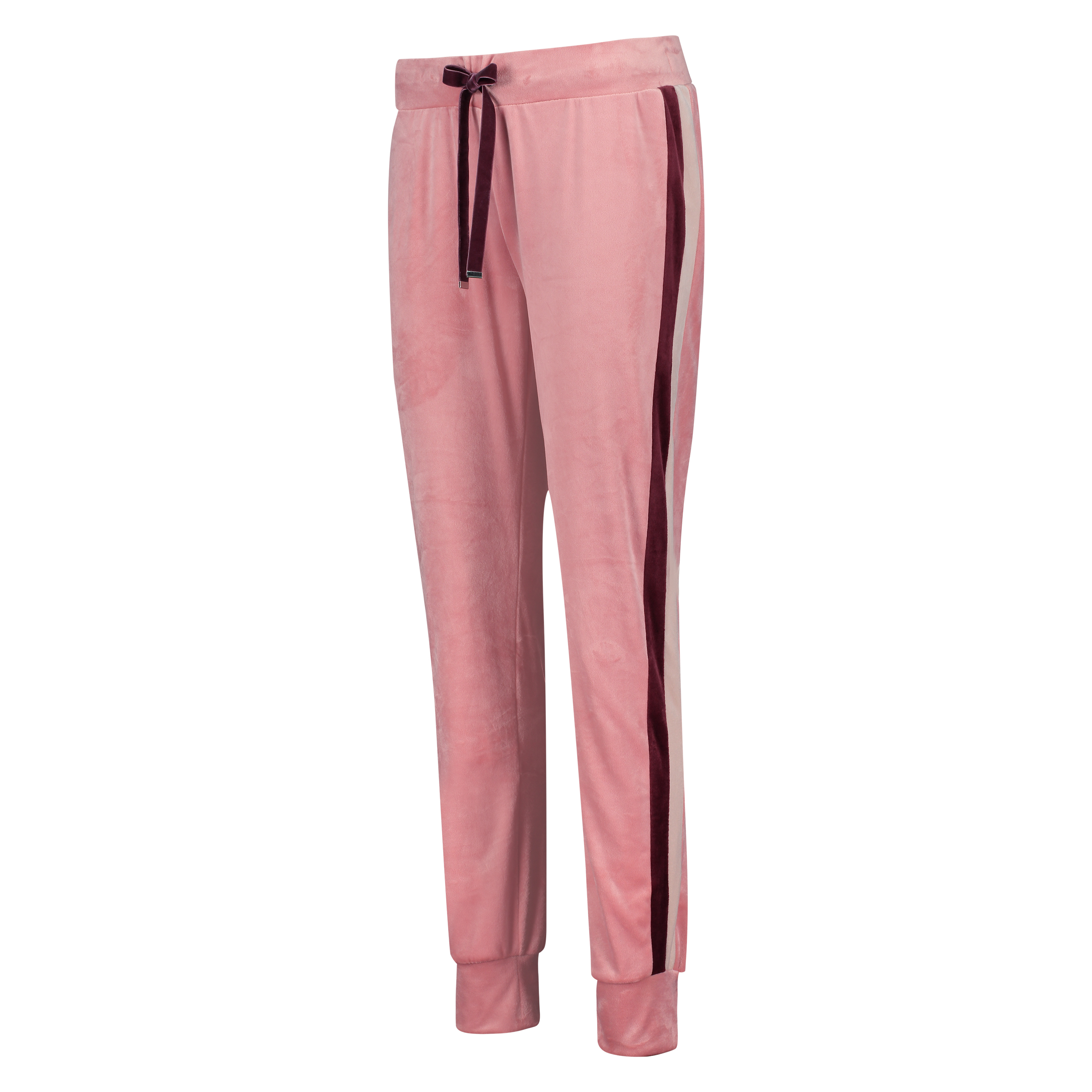 Pantal&oacute;n para correr de terciopelo, Rosa, main