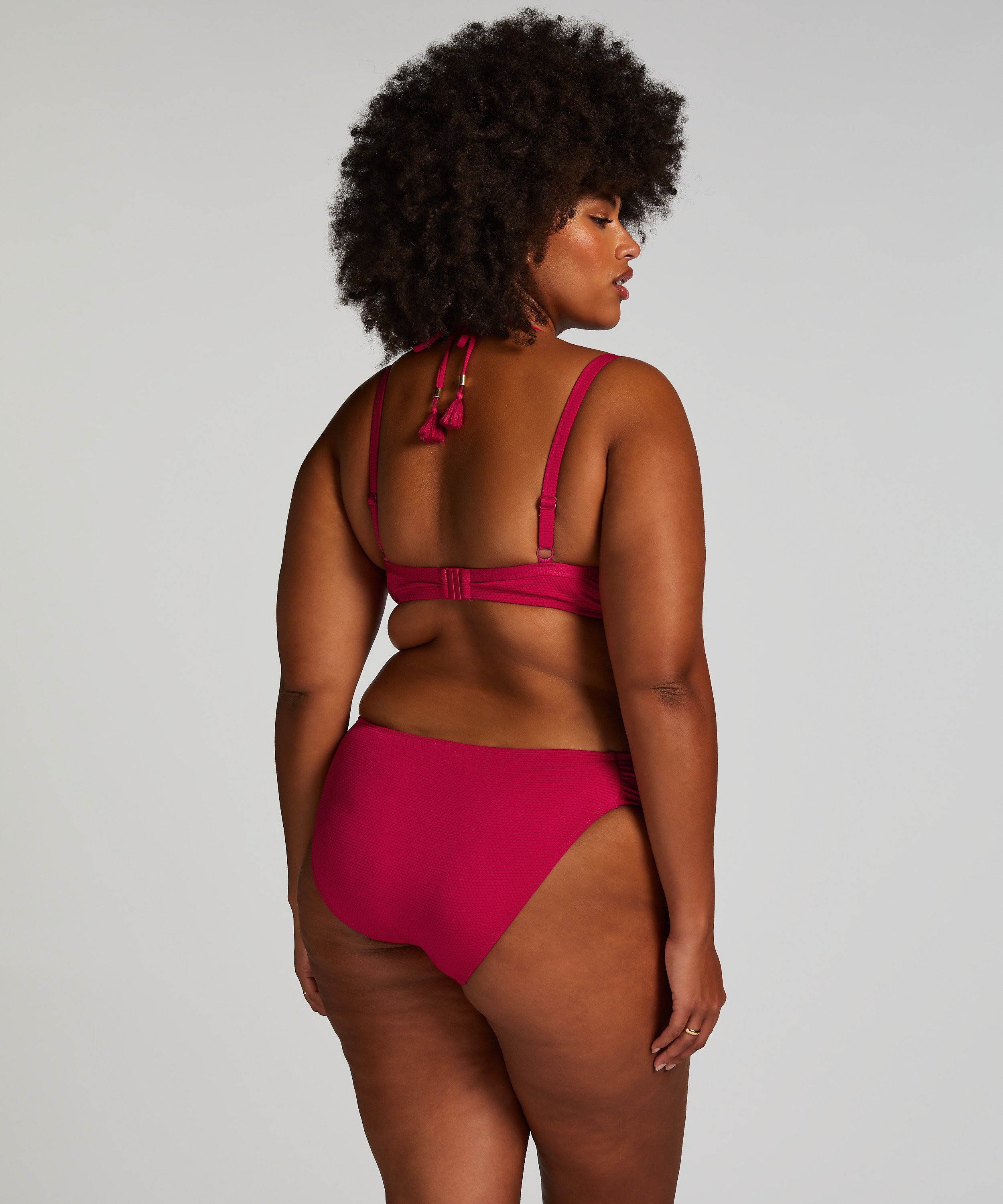 Braguita de Bikini Rio Scallop, Rosa, main