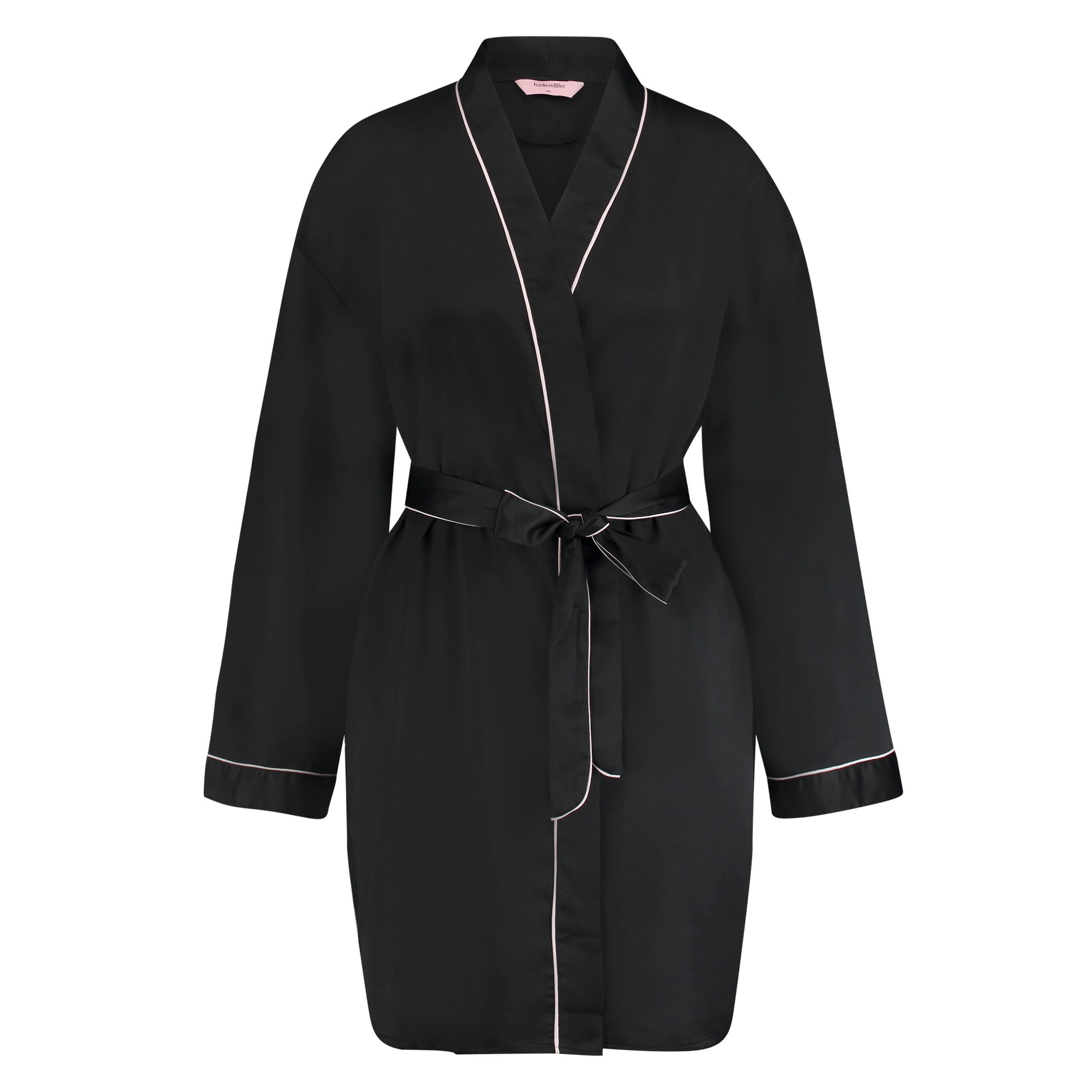 Kimono Satin, Negro, main