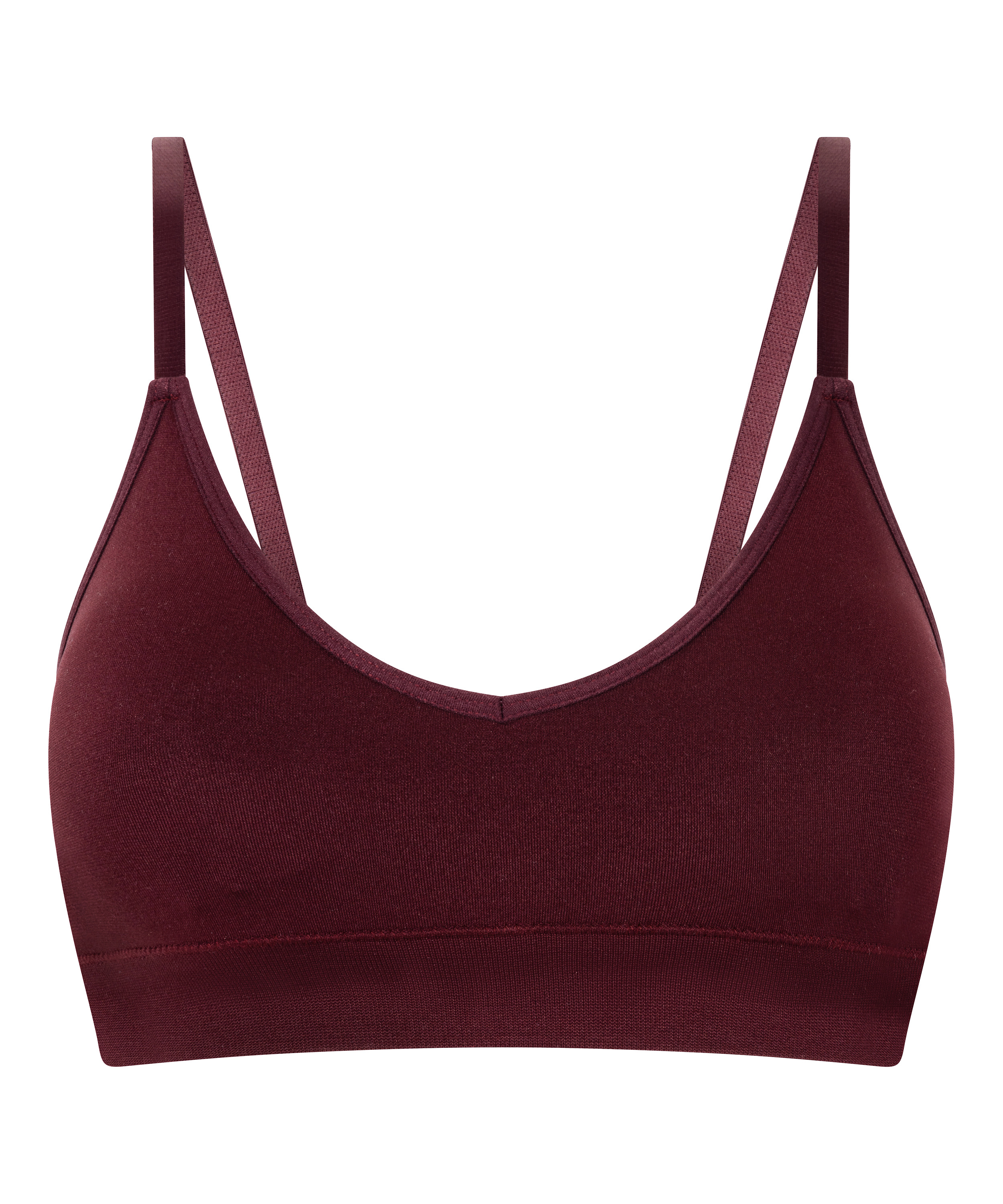 Bralette triangular Dide, Rojo, main