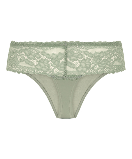 Tanga de estilo bóxer Florence, Verde