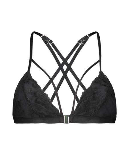 Bralette Luna Rebecca Mir, Negro