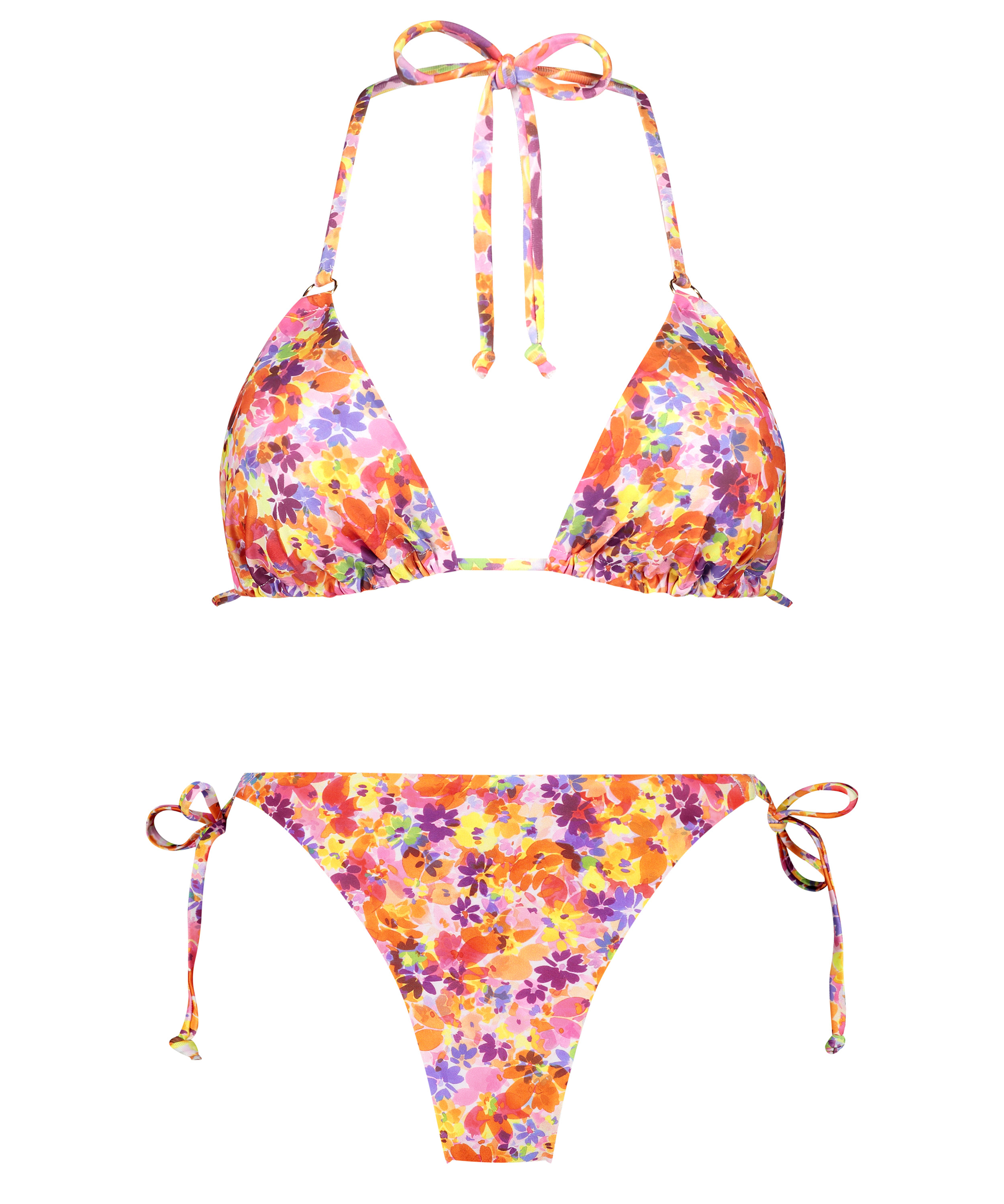 Conjunto de bikini Tiki, Naranja, main