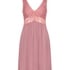 Vestido lencero Nora Lace, Rosa