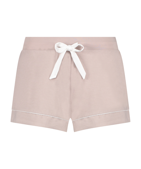 Pantalón corto de jersey Essential, Beige