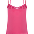 Camiseta top Velours Lace, Rosa