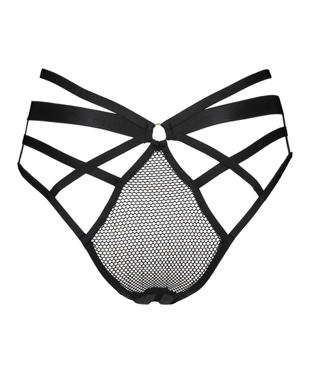 Brasile&ntilde;a con entrepierna abierta Sting, Negro