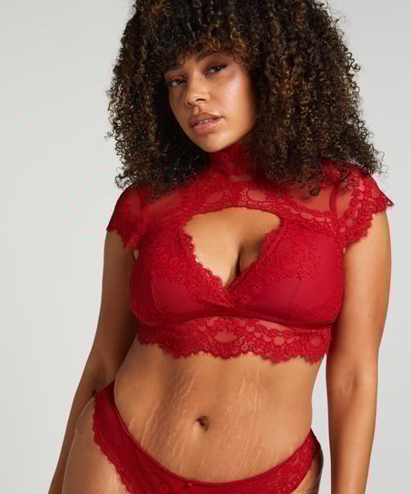 Bralette Daisy, Rojo