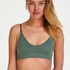 Bralette sin costuras, Verde