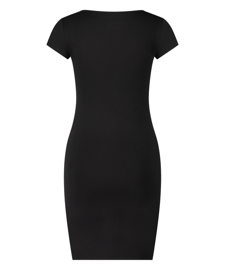 Camisón Henley, Negro