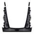 Sujetador con aros y relleno Mirabella, Negro