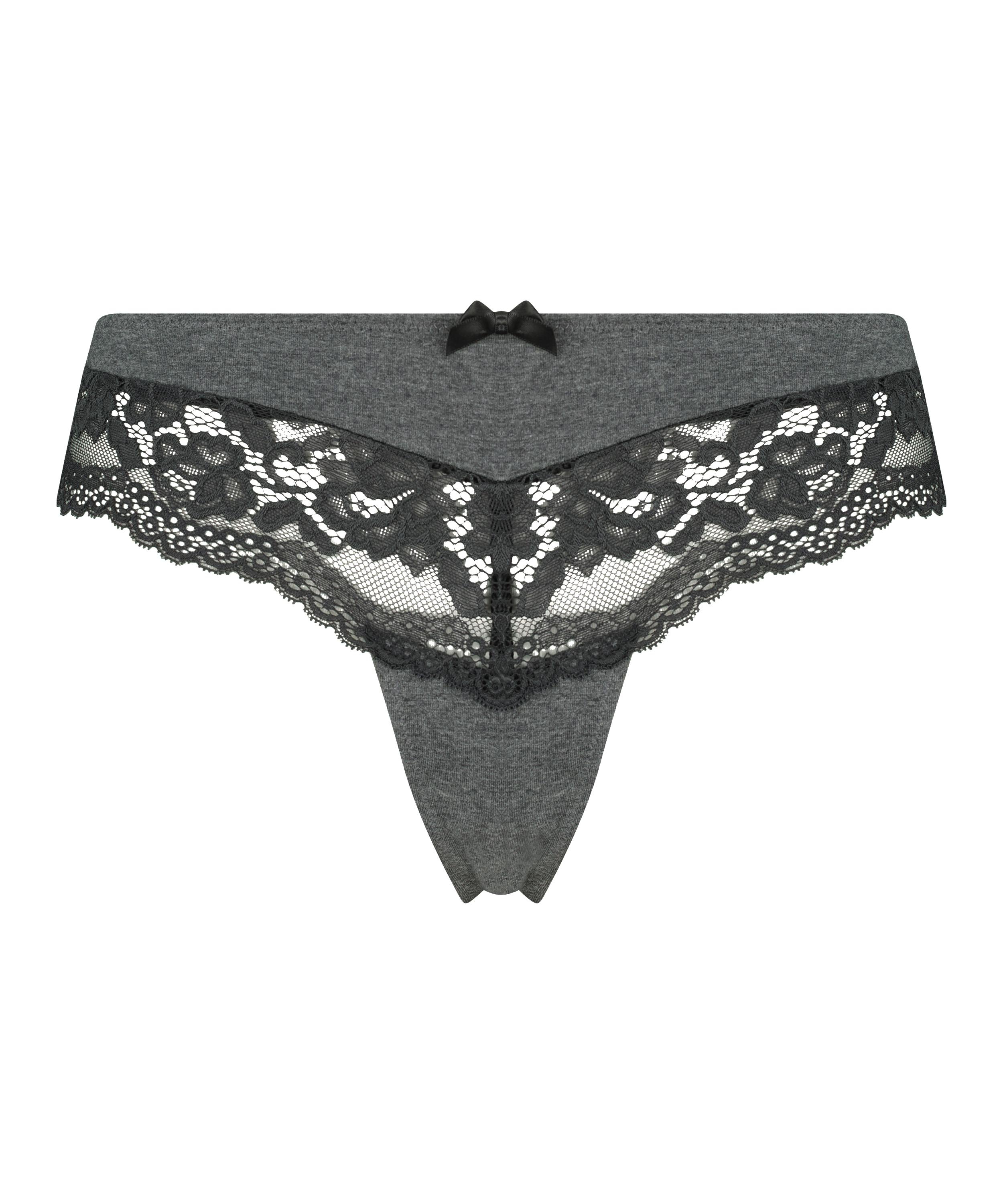 Braguita brasileña de algodón, Gris, main