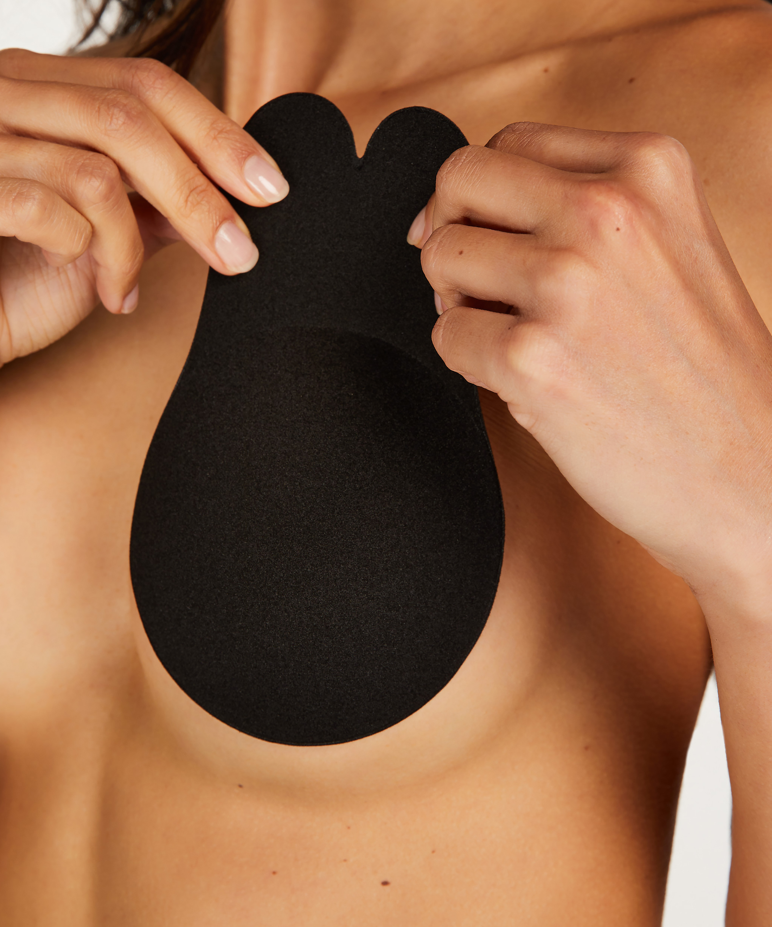 Sujetador elevador invisible, Negro, main