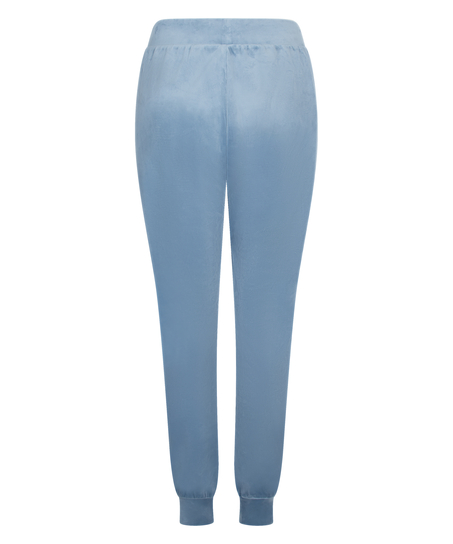 Pantalones de deporte Velours, Azul